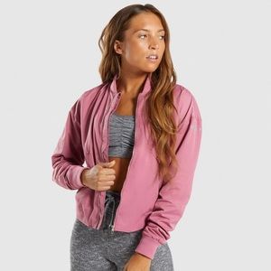 Pink Gymshark Bomber Jacket
